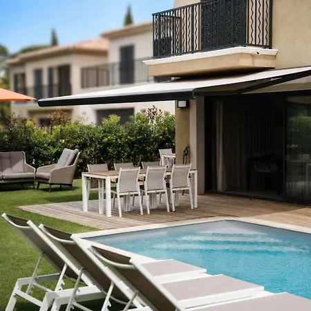 فيلة Villagassin 380 Luxury With Private Pool Near - Airco-parking